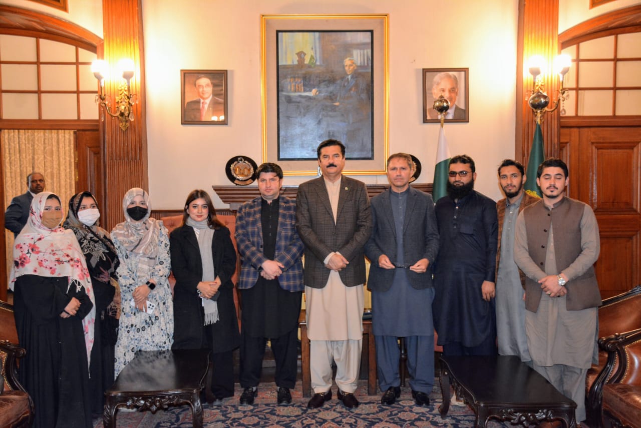 meeting with Youth Leadership