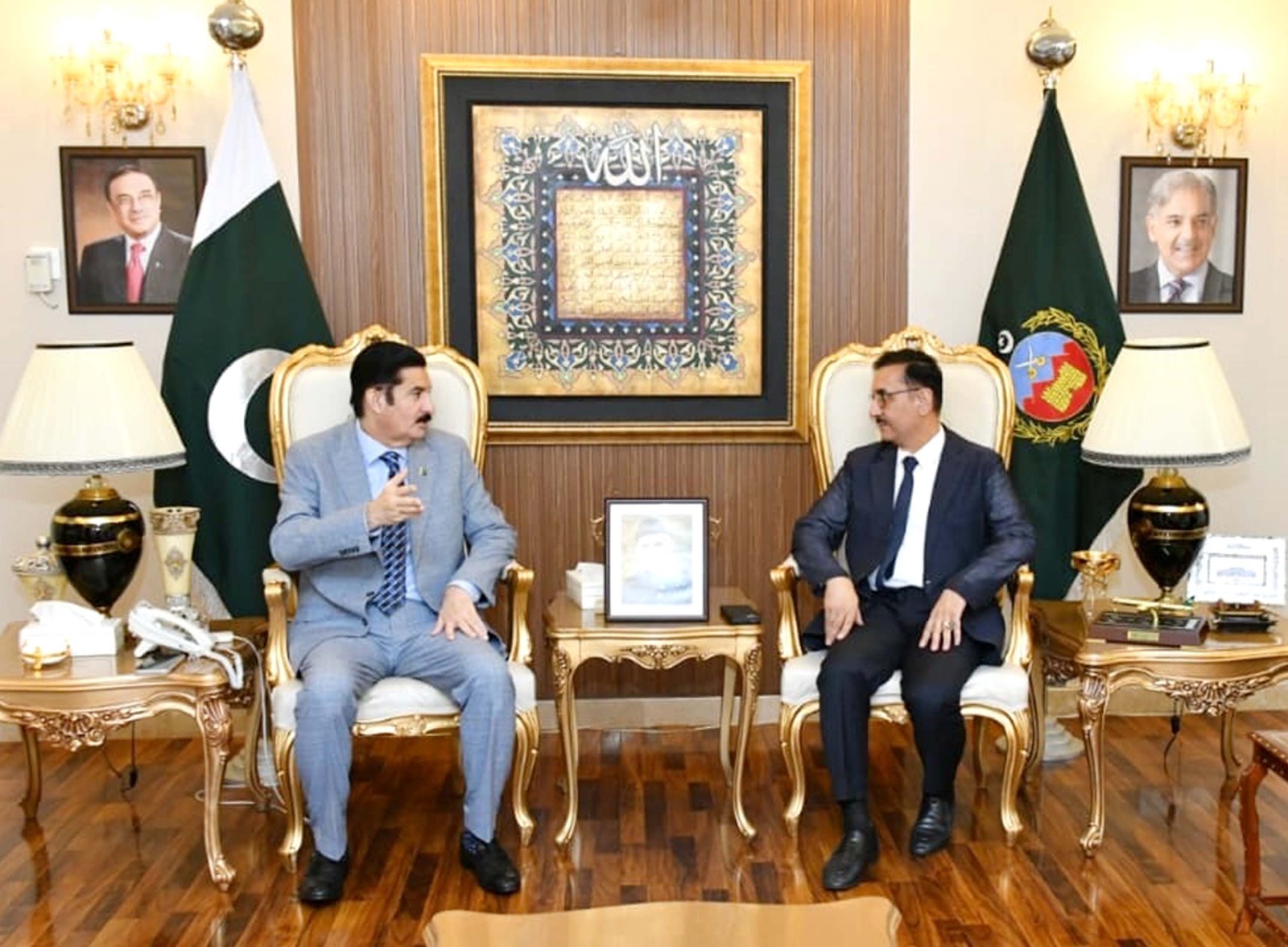 Governor Faisal Karim Kundi meets Tajik Ambassador to discuss CASA-1000 and bilateral cooperation