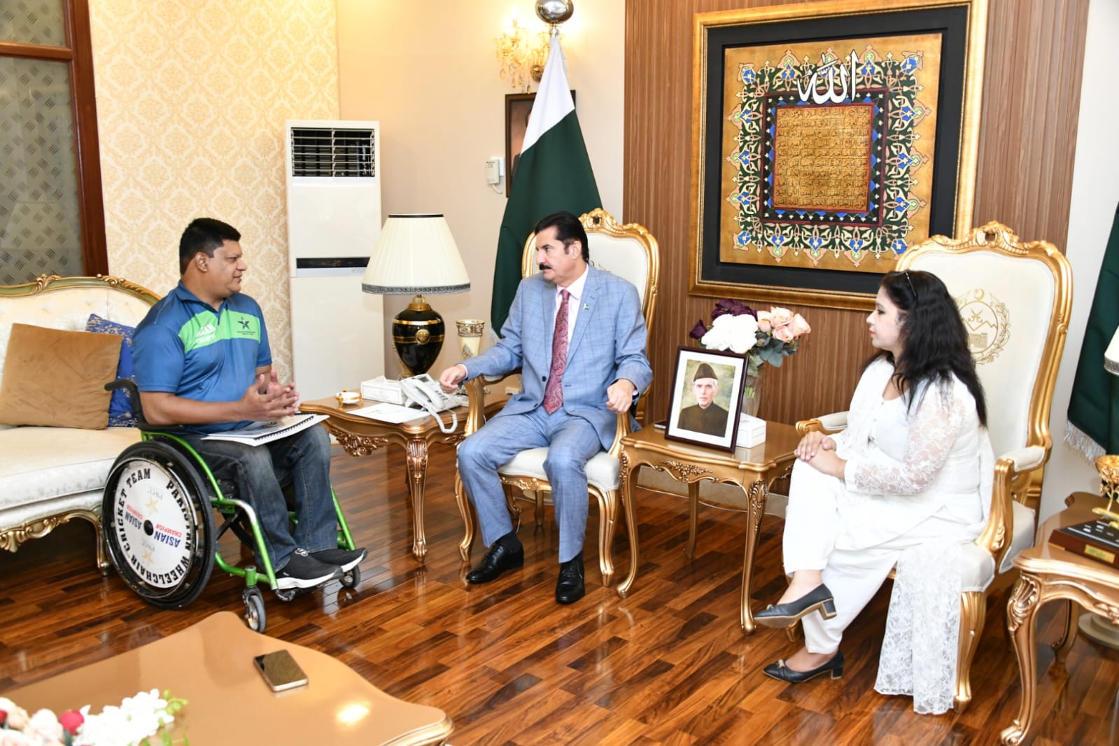Kundi Reaffirms Support for Wheelchair Cricket Ahead of Asia Cup 2026