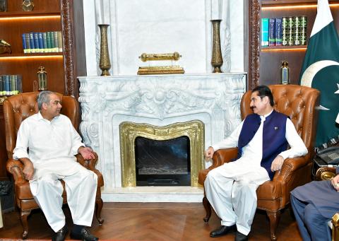 Kundi, Federal Interior Minister discuss security, political situation