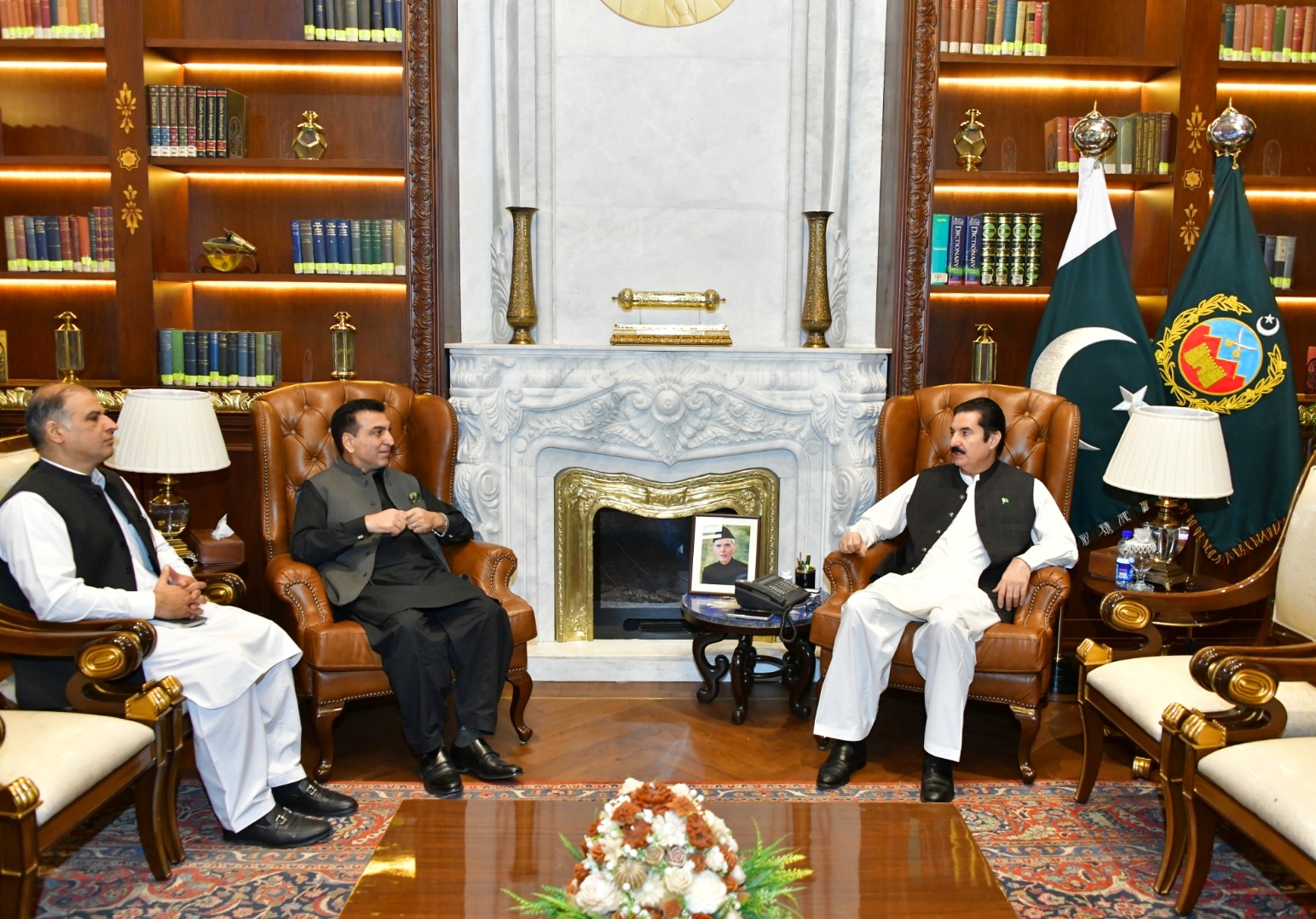 Governor Khyber Pakhtunkhwa Faisal Karim Kundi congratulates newly appointed DG Audit